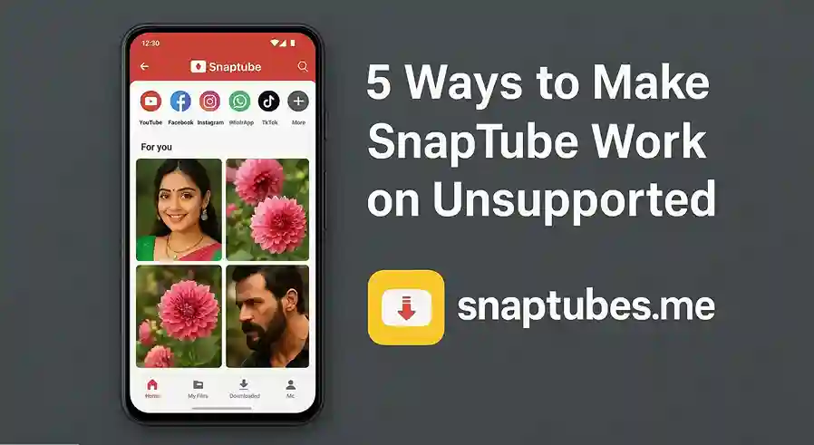 5 Ways to Make SnapTube Work on Unsupported