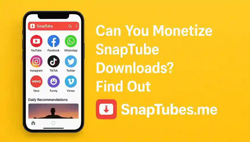 Can You Monetize SnapTube Downloads? Find Out