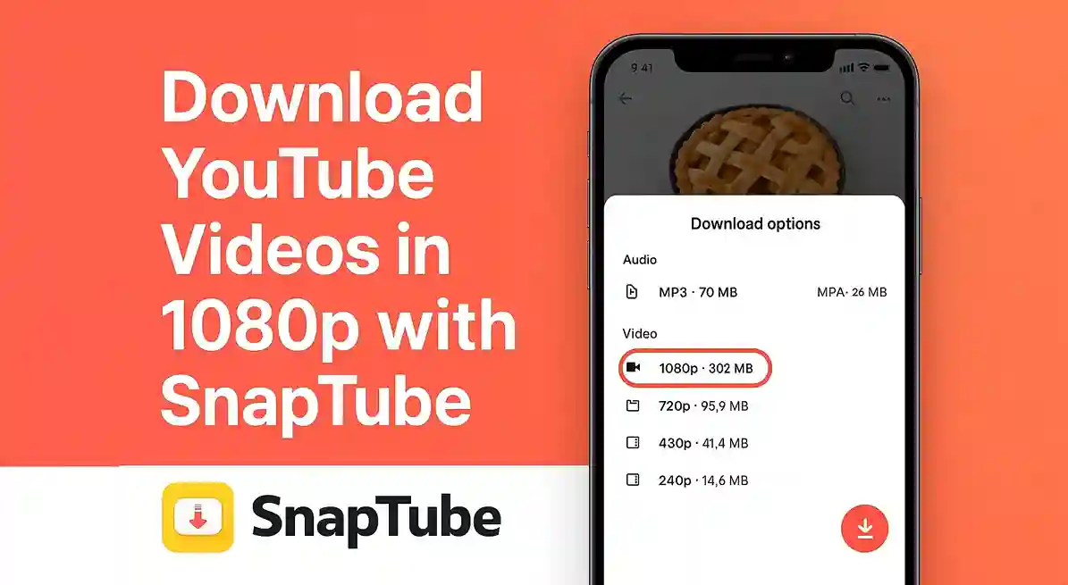 Download YouTube Videos in 1080p with SnapTube