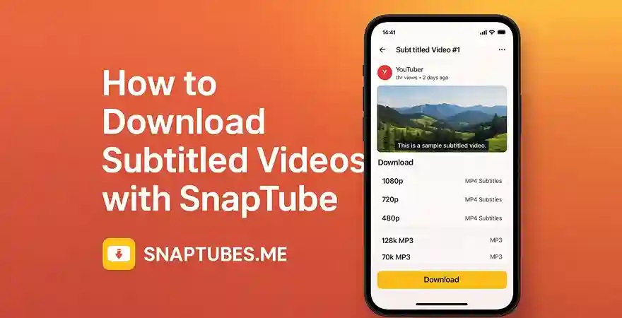 How to Download Subtitled Videos with SnapTube