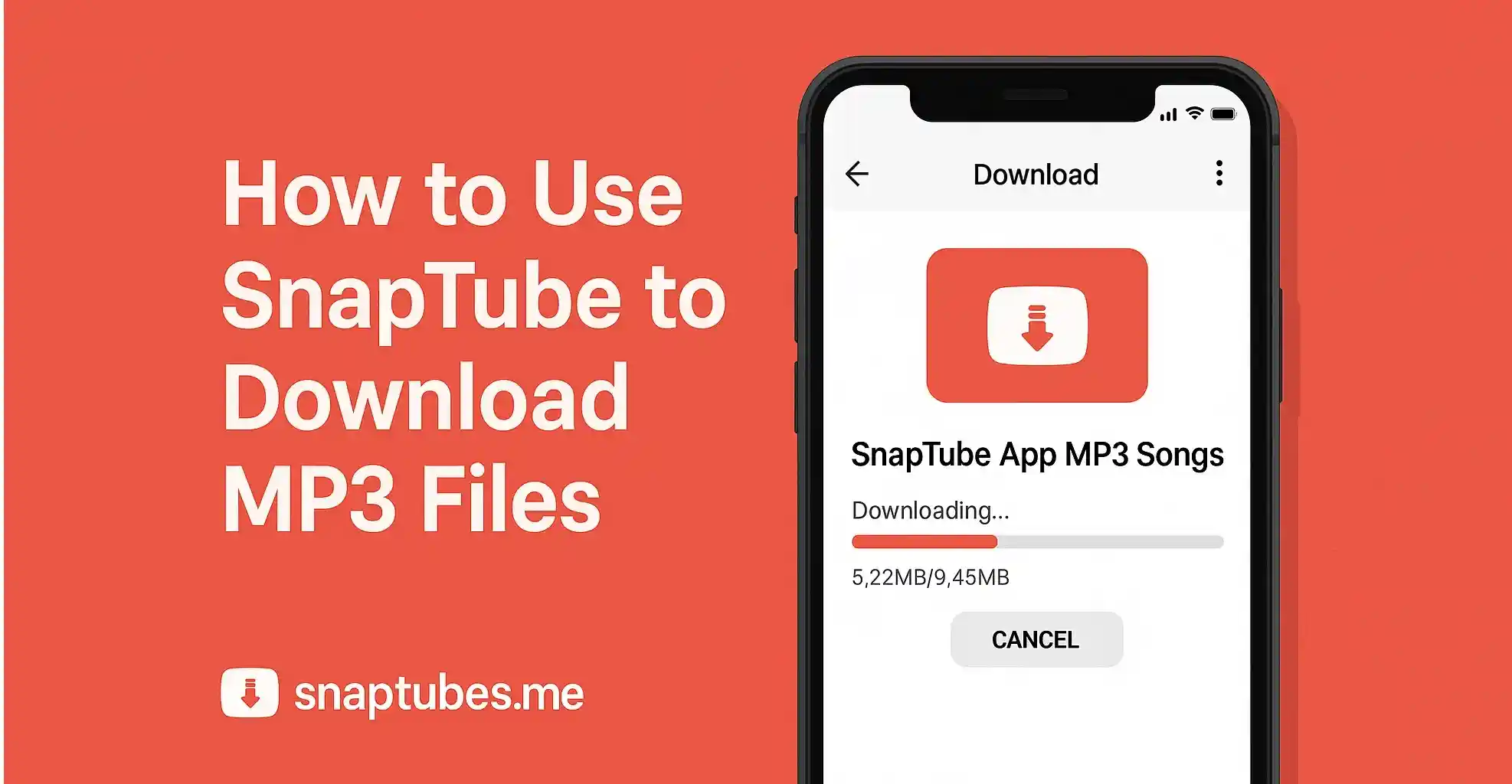 How to Use SnapTube to Download MP3 Files